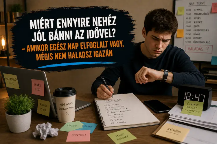 Miért ennyire nehéz jól bánni az idővel