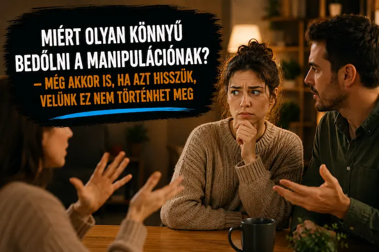 Miért olyan könnyű bedőlni a manipulációnak