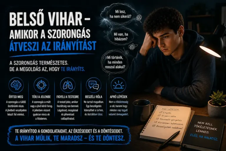 Belső vihar - amikor a szorongás átveszi az irányítást