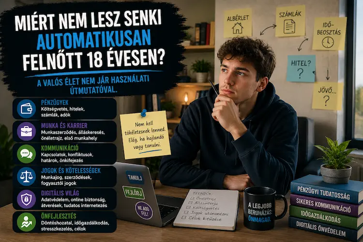 Miért nem lesz senki automatikusan felnőtt 18 évesen
